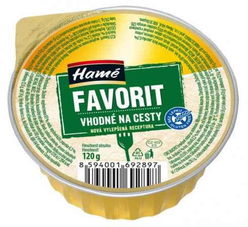 detail HAMÉ paštika 120g - Favorit