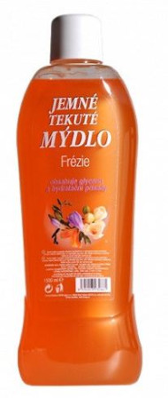 detail Chopa Jemné tekuté mýdlo 1,5l Frézie (4)