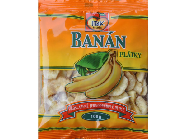 detail IBK banánové plátky 100g (15)