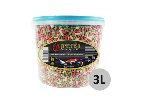 chi tiết Fine fish koi sticks pro ryby premium 3l