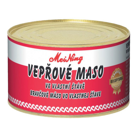 chi tiết Mei Ning 400g Vepřové maso ve vlastní šťávě (8)