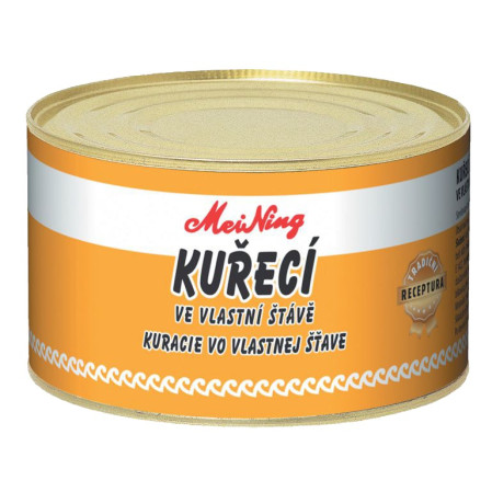 detail Mei Ning 400g Kuřecí maso ve vlastní šťávě (8)