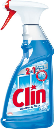 chi tiết Clin čistič na okna 500ml Whindows Glass Blue-Crystal