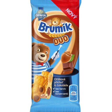 detail Bebe Brumík 30g duo oříšek & čokoláda (48)