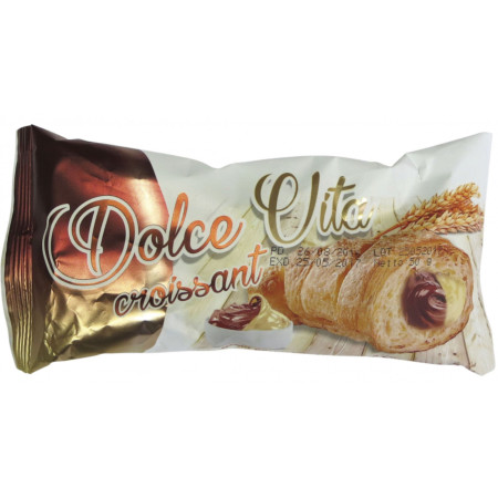 detail Dolce Vita Croissant s čokoládovo-vanilkovou náplní 50g (40)