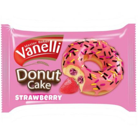 detail Vanelli donut 40g Strawberry (24)