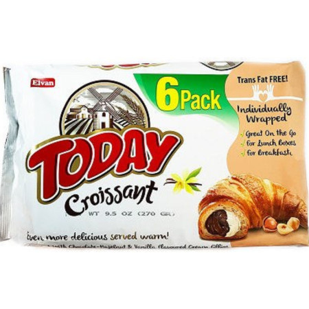 detail Today Croissant 270g (6 x 45g) Vanilka s oříškem