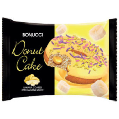 detail Bonucci Donut cake 40g Banán (24)