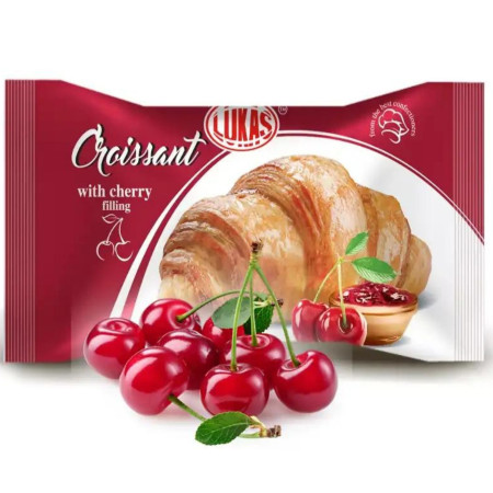 detail Lukas Croissant 45g Cherry (24)