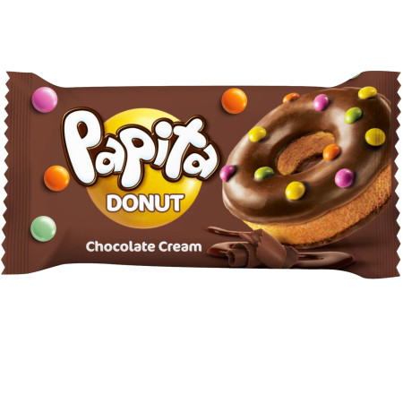 chi tiết Papita Donut 40g Chocolate (24)