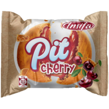 detail PIT Jemné pečivo 75g Cherry s višňovou náplní (24)