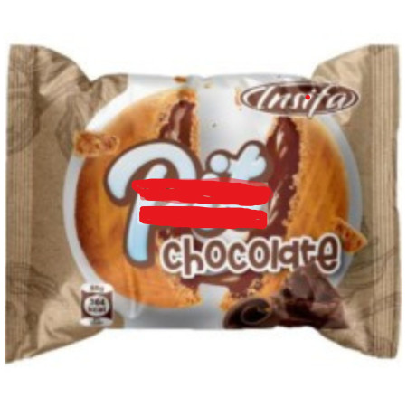 detail PIT Jemné pečivo 75g Chocolate s čokoládovou náplní (24)