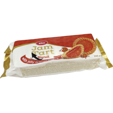 detail Klim Jam Tart 235g sušenky s pomerančovou náplní (18)