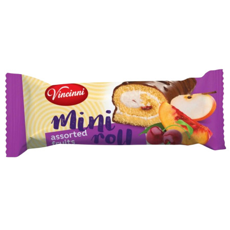 detail Vincinni mini roll 30g Assorted Fruitst (27)