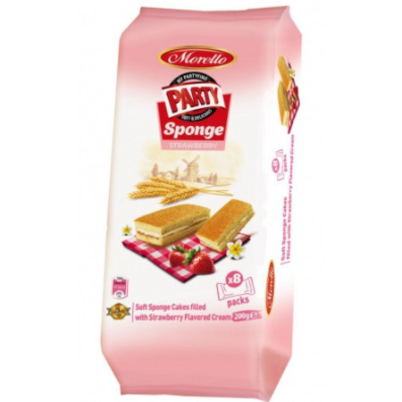 detail Morello Party Sponge 200g Strawberry (12)