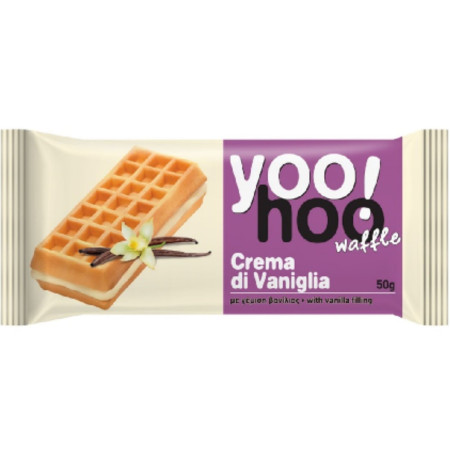 detail Yoo Hoo! Waffle 50g vanilka (12)
