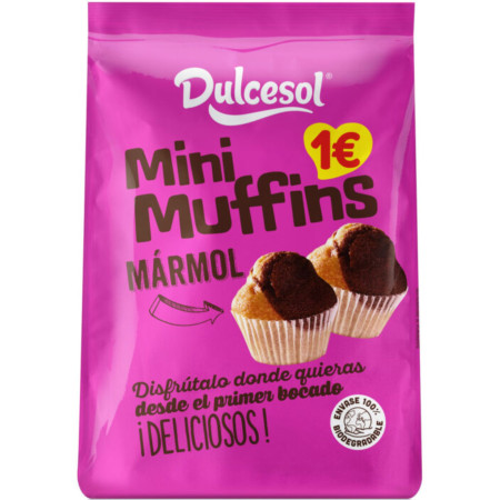chi tiết Dulcesol 128g Mini Muffins Marble 9ks (12)