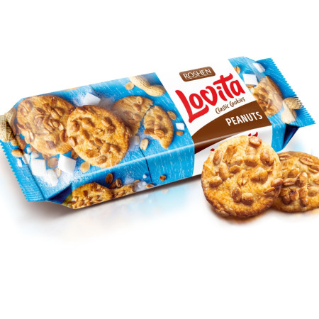 chi tiết Roshen Lovita 150g Classic Cookies - Peanuts (16)