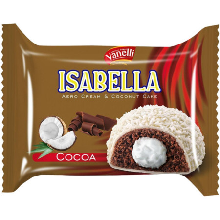 detail Vanelli Isabella Cake 35g Cocoa pečivo (24)