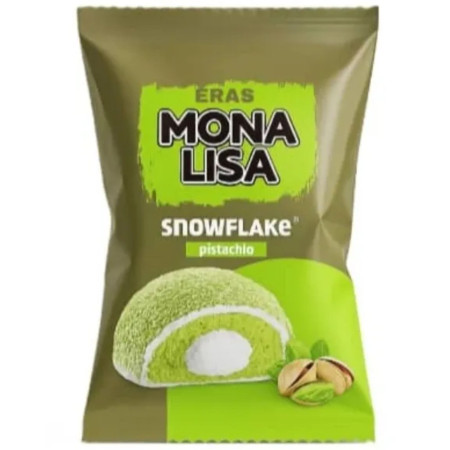 detail Mona Lisa Snowflake Cake 35g Pistachio pečivo (24)