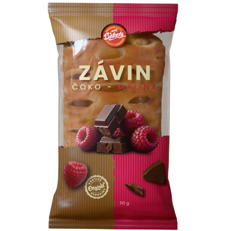chi tiết Max Bakery závin 110g DUO Čokoláda - Malina (14)