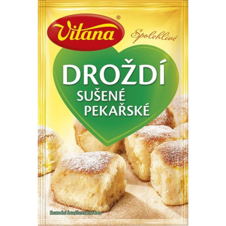 detail VITANA Droždí sušené pekařské 8g (50)