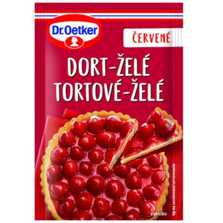 detail Dr. Oetker Dort želé červené 10g (36)