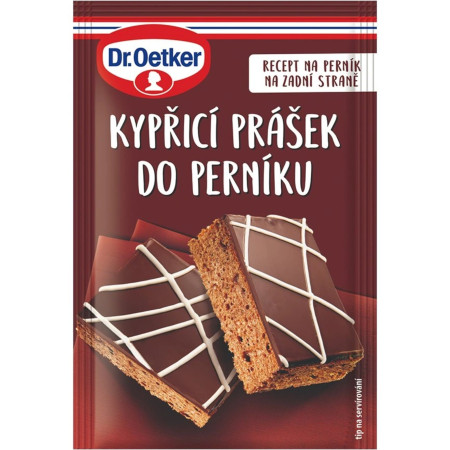 detail Dr. Oetker Kypřící prášek do perníku 20g (25)