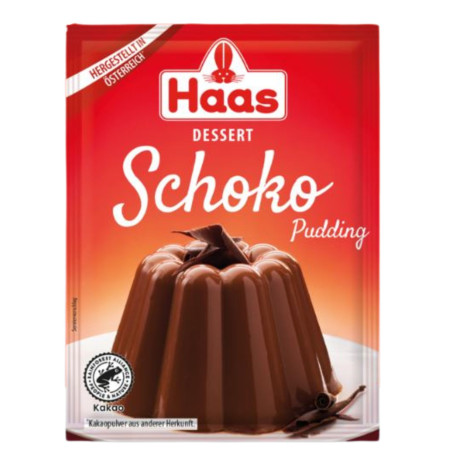 detail HAAS Puding v prášku Čokoláda 44g (48)