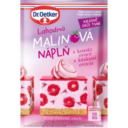 detail Dr. Oetker Náplň Malinová 50g (25)