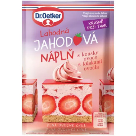 detail Dr. Oetker Náplň Jahodová 50g (25)