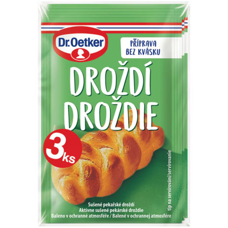 detail Dr. Oetker Droždí 3ks x 7g (24)