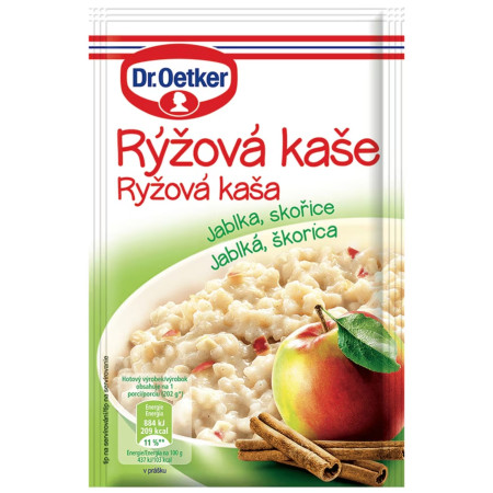 chi tiết Dr. Oetker Rýžová kaše 52g Jablko, skořice (18)