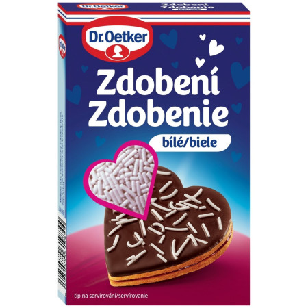 detail Dr. Oetker Zdobení bílé 80g (10)