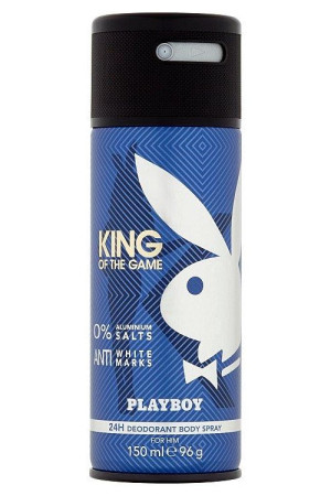detail Playboy deosprej 150ml pánský King of the Game (6)