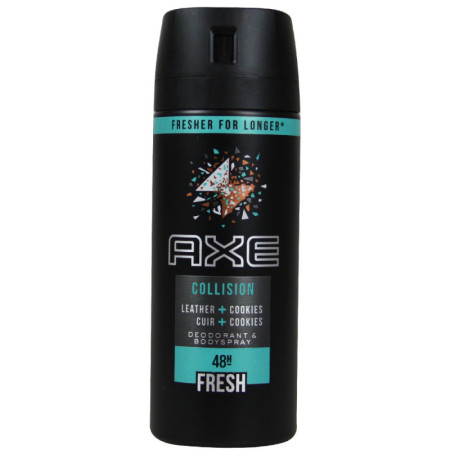 chi tiết Axe deosprej 150ml pánský Collision Leather + Cookies (6)
