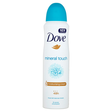 chi tiết Dove deosprej 150ml Mineral touch moisturising (6)