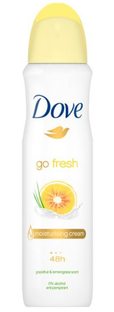 detail Dove deosprej 150ml Grapefruit & Lemongrass (6)