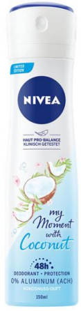 detail Nivea deosprej 150ml Fresh Blends Coconut (6)