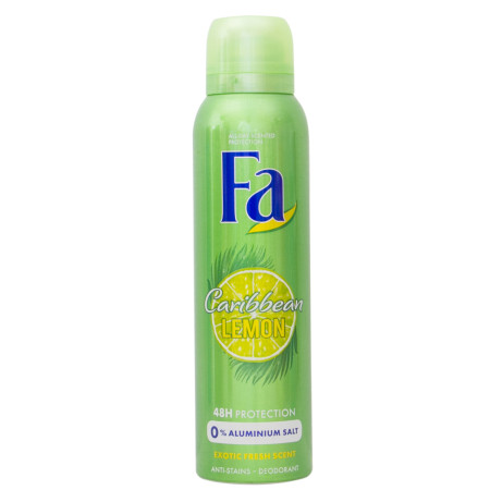 chi tiết Fa deosprej 150ml Caribbean Lemon (6)