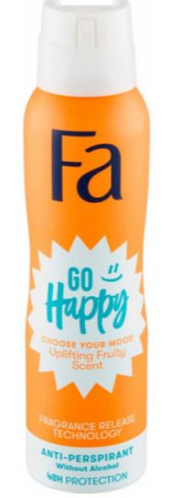 chi tiết Fa deosprej 150ml Go Happy (6)