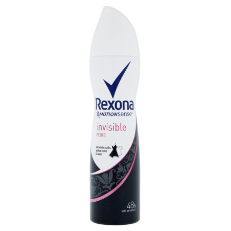 chi tiết Rexona deosprej 150ml Invisible Pure (6)