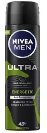 chi tiết Nivea deosprej 150ml MEN Ultra Energetic (6)