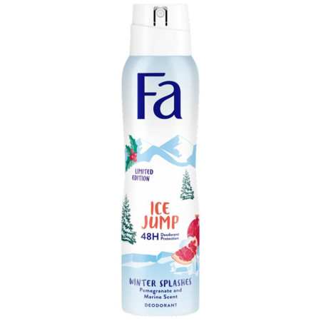 chi tiết Fa deosprej 150ml Ice Jump Winter Splashes (Pomegranate a Marine) (6)