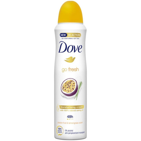 detail Dove deosprej 150ml Passion fruit a lemongrass (6)