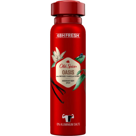 detail Old Spice deosprej 150 ml Oasis (6)