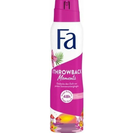 chi tiết Fa deosprej 150ml Throwback Moments (6)