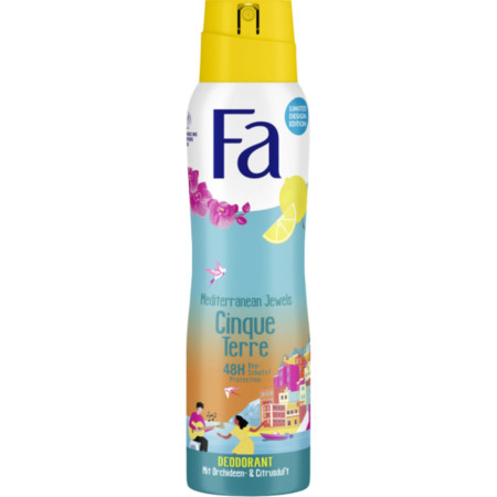 chi tiết Fa deosprej 150ml Mediterranean Jewels (Cinque Terre) (6)