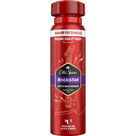 chi tiết Old Spice deosprej 150 ml Rockstar (6)