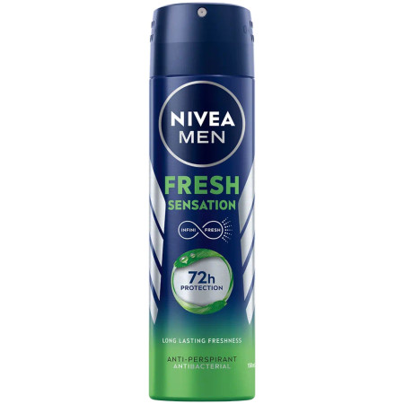 chi tiết Nivea deosprej 150ml MEN Fresh Sensation (6)